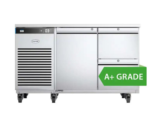 Foster EP1/2H/43-140 EcoPro G3 3 Door Refrigerated Counter, 280 Litre – Commercial Refrigeration