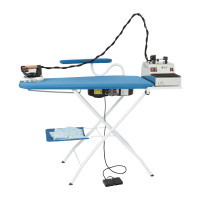 AS01 Heated Vacuum & Blowing Ironing Board – Professional Sleeve Arm – A++ Rated