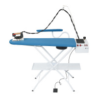 AS08 Professional Ironing Board with Vacuum Suction & Sleeve Arm