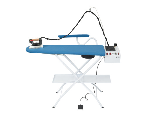 AS08 Professional Ironing Board with Vacuum Suction & Sleeve Arm