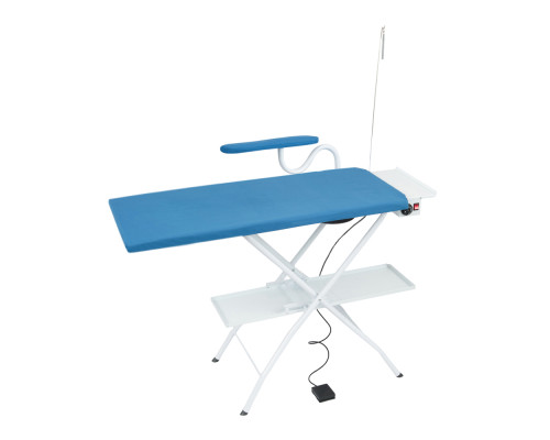 AS09 Rectangular Heated Ironing Board with heated sleeve arm
