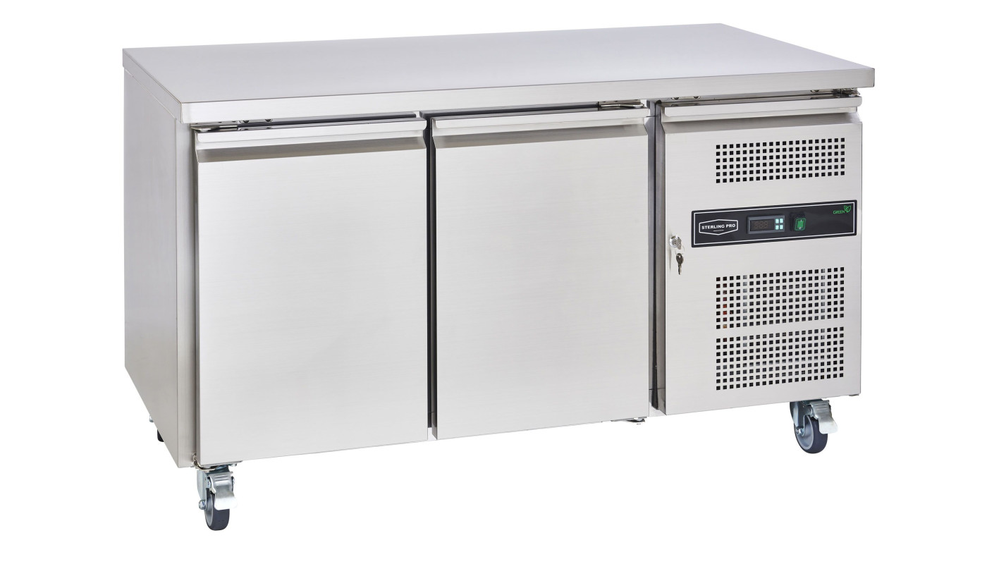 Sterling Pro Cobus SPCF200N 2 Door Freezer Counter, 282 Litre – Commercial Refrigeration