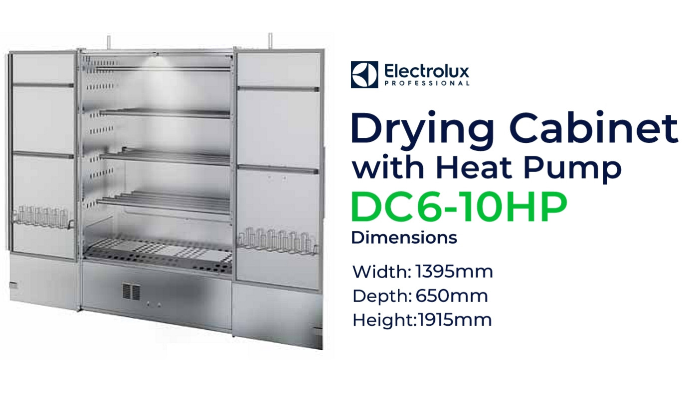 DC6-10HP Drying Cabinet with Heat Pump – Commercial Drying Cabinet | TIECO