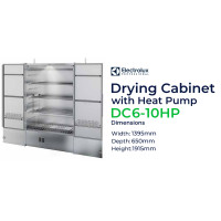 DC6-10HP Drying Cabinet with Heat Pump – Commercial Drying Cabinet