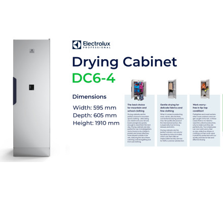 DC6-4 Drying Cabinet with 4kg capacity – Commercial Drying Cabinet â€“ Ironing Equipment for Hotels, Airbnb and B&B's