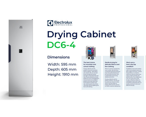 DC6-4 Drying Cabinet with 4kg capacity – Commercial Drying Cabinet