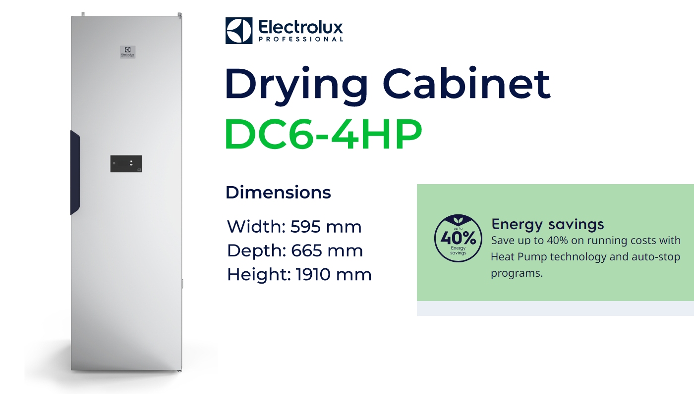 DC6-4HP Drying Cabinet with Heat Pump – Commercial Drying Cabinet