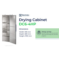 DC6-4HP Drying Cabinet with Heat Pump – Commercial Drying Cabinet