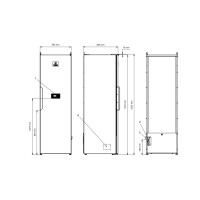 DC6-4HP Drying Cabinet with Heat Pump – Commercial Drying Cabinet