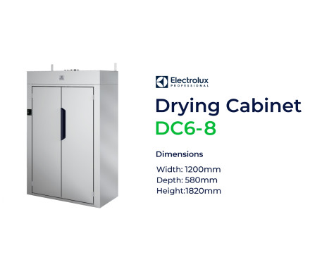 DC Electrolux DC6-8 8kg Commercial Drying Cabinet – 400V â€“ Ironing Equipment for Hotels, Airbnb and B&B's