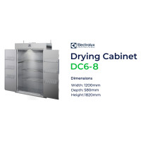DC Electrolux DC6-8 8kg Commercial Drying Cabinet – 400V