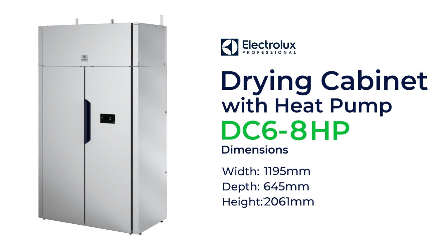 DC6-8HP Drying Cabinet with Heat Pump – Commercial Drying Cabinet