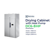DC6-8HP Drying Cabinet with Heat Pump – Commercial Drying Cabinet