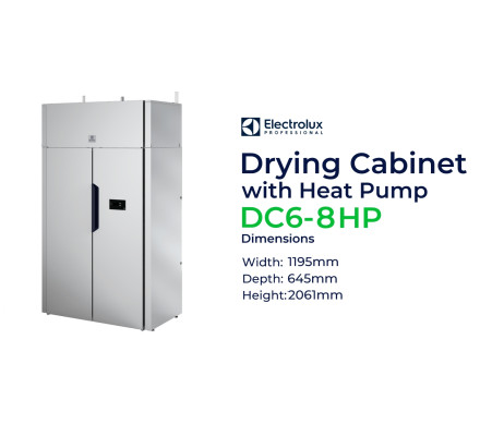 DC6-8HP Drying Cabinet with Heat Pump – Commercial Drying Cabinet â€“ Ironing Equipment for Hotels, Airbnb and B&B's