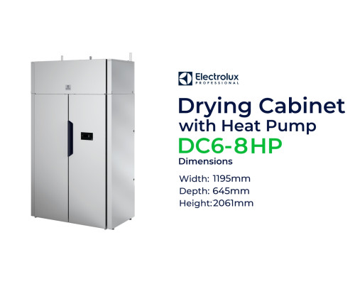 DC6-8HP Drying Cabinet with Heat Pump – Commercial Drying Cabinet