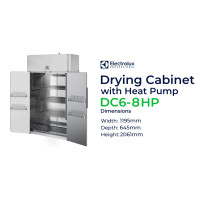 DC6-8HP Drying Cabinet with Heat Pump – Commercial Drying Cabinet