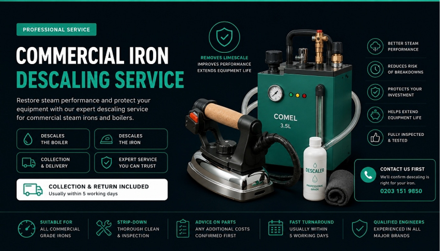 Commercial Iron Descaling Service | Steam Boiler & Iron Cleaning | TIECO