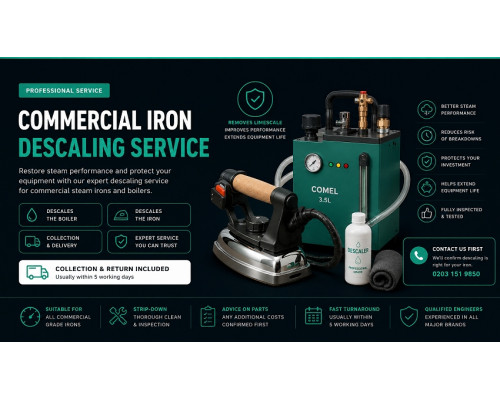 Commercial Iron Descaling Service | Steam Boiler & Iron Cleaning | TIECO