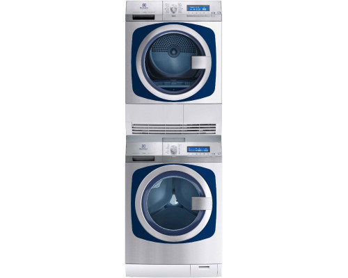 Electrolux Professional WE2-9P/TD2-8 myPRO Edge Washer & Condenser Dryer Stack Combo