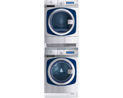Electrolux Professional WE2-9V/TD2-9HP myPRO Edge Washer & Heat Pump Dryer Stack Combo