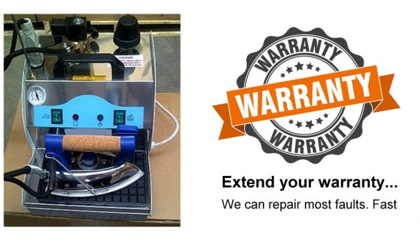 Speedypress Extended warranty for COMEL, SPEEDYPRESS & MAGPIE Irons – Commercial Steam Boiler & Iron