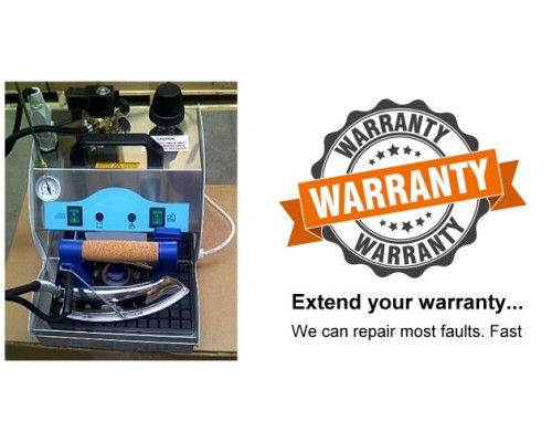 Speedypress Extended warranty for COMEL, SPEEDYPRESS & MAGPIE Irons – Commercial Steam Boiler & Iron