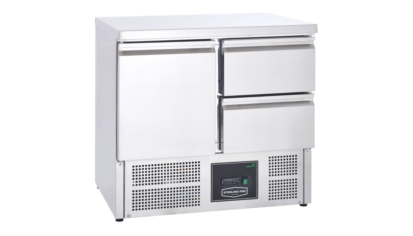 Sterling Pro Cobus SPU201-2D Undermounted Fridge Counter 2 Drawers 1 Door, 230 Litre – Commercial Refrigeration