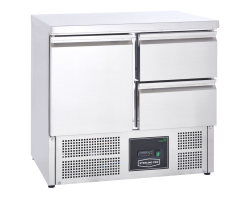 Sterling Pro Cobus SPU201-2D Undermounted Fridge Counter 2 Drawers 1 Door, 230 Litre – Commercial Refrigeration