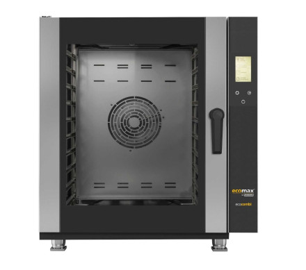 Hobart Ecomax HECMFE10 Full Touch Electric 10 x 1/1GN Grid Combi Oven, 18.5kW â€“ Combi Ovens