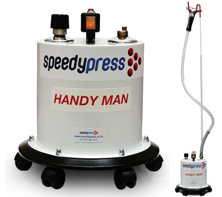 Speedypress Handyman 4.0 Litre British Steamer â€“ Ironing and Finishing Equipment for Dry Cleaners