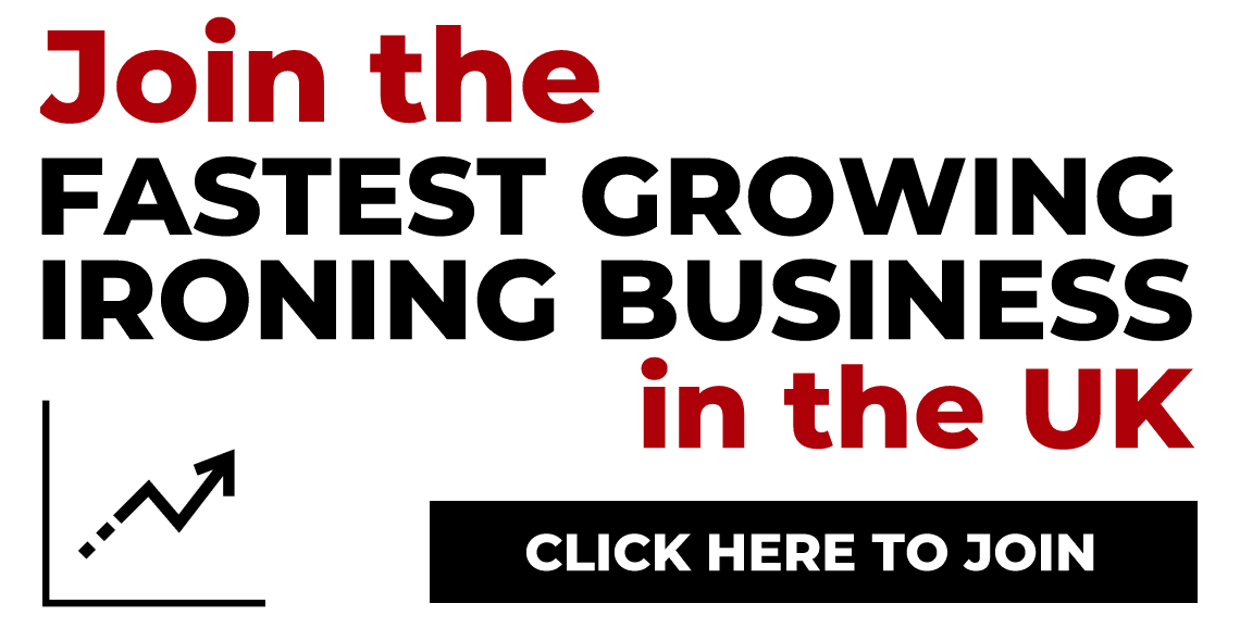 Apply to join the All Ironed Out ironing service network