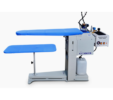 Deluxe Vacuum Table + Magpie 5L Boiler Package - British-Built Professional Ironing System | TIECO â€“ Ironing and Finishing Equipment for Dry Cleaners