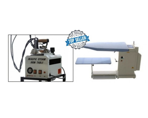 Pressmaster Extra Wide Ironing Table + Magpie 5L Boiler Package - Best-Seller | TIECO