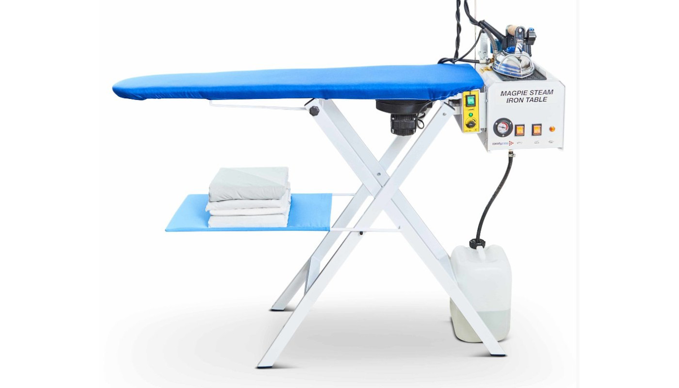 Magpie Ironing System – 5 Litre Boiler & Heated Vacuum Table