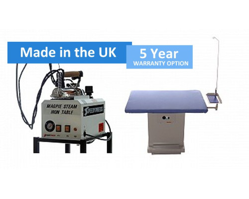 Magpie 5 Litre Boiler, Iron and Rectangular Heated Ironing Table