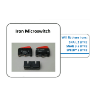 Magpie Microswitch for Ironmaster, Magpie, Easysteam Irons – Commercial Steam Boiler & Iron