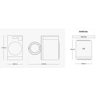 Samsung WD18DB8995BZT1 Bespoke AI 18kg/11kg All-in-One Heat Pump Washer Dryer