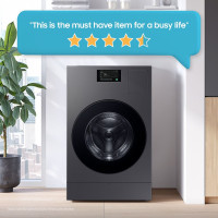 Samsung WD18DB8995BZT1 Bespoke AI 18kg/11kg All-in-One Heat Pump Washer Dryer