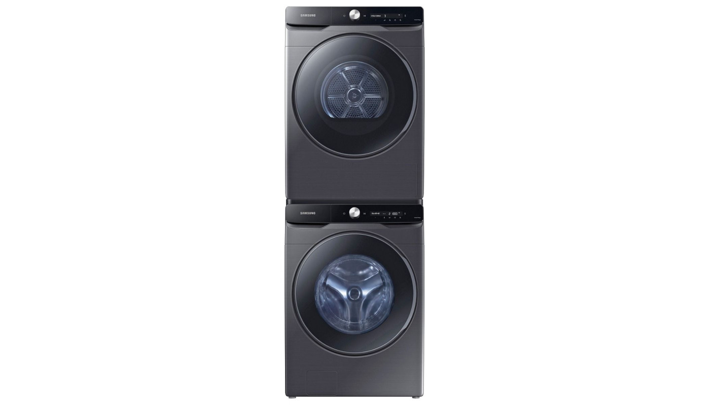 Samsung WF20DG8650BV & DV16DG8600BV 20kg/16kg Stacked Washer & Heat Pump Dryer Combo