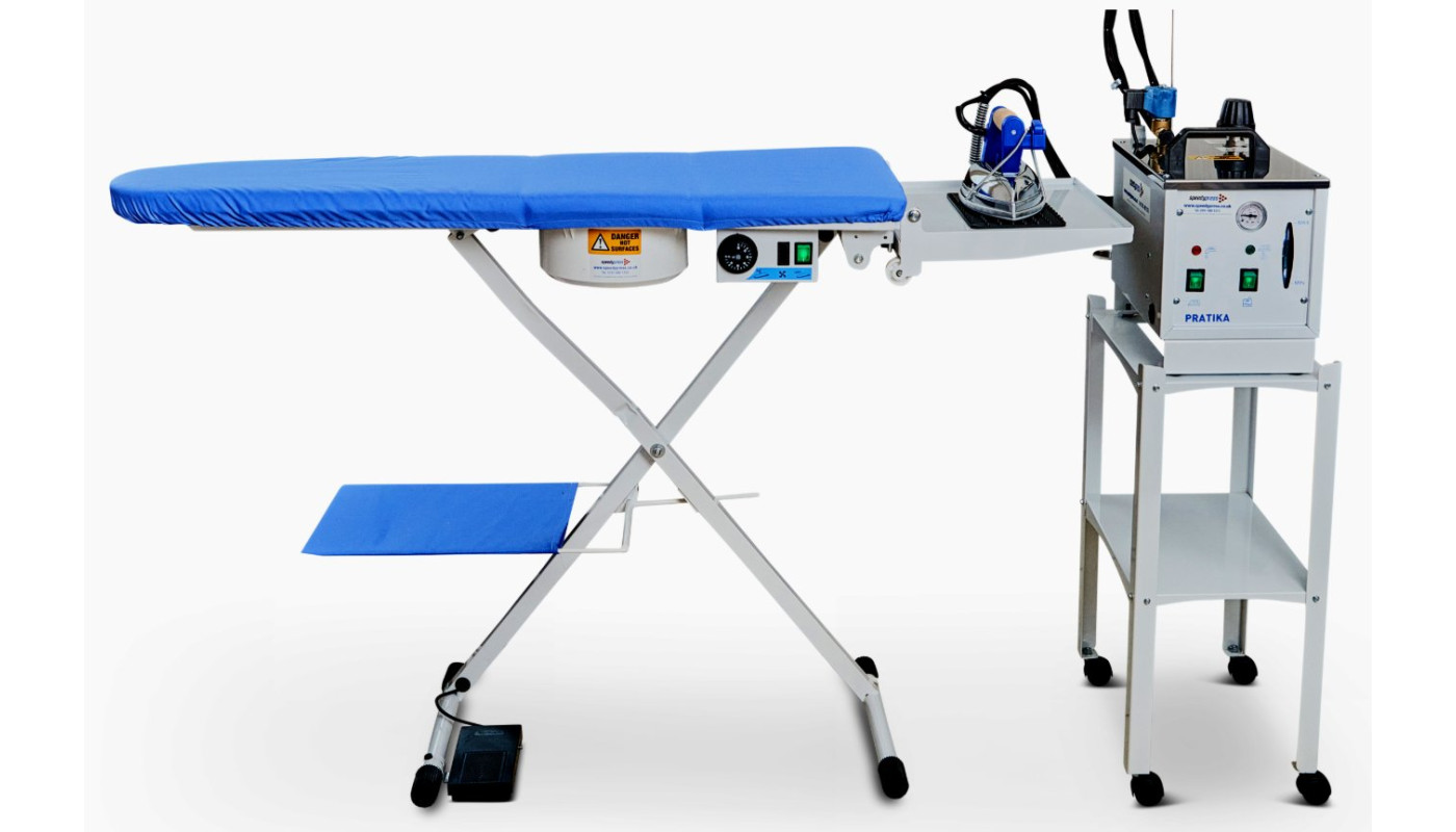 Speedypress 5 Litre Steam Iron & Snail Heated Vacuum Table