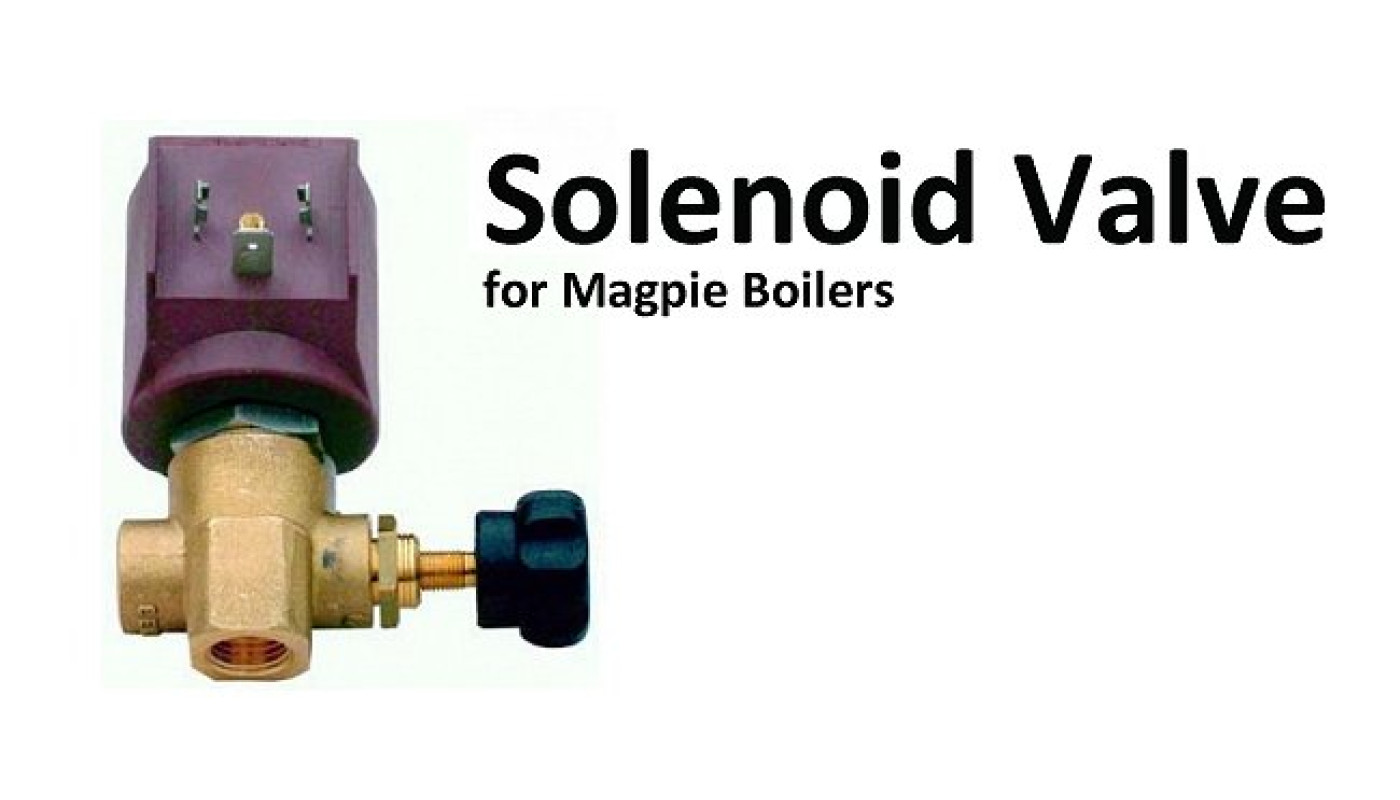 Speedypress Solenoid Valve for Magpie, Snail and Speedypress Boiler – Commercial Steam Boiler & Iron