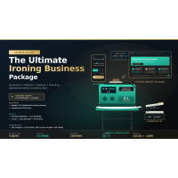Ultimate Ironing Business Starter Package – Equipment + Website + Booking – Commercial Ironing Spare Part